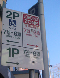 parking sign 5