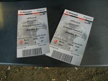 UEFA CUP Ticket
