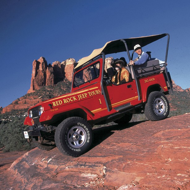 red rock jeep