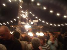 inside tent
