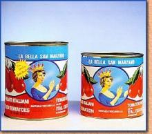 イタリア産のトマト缶(湯剥き）