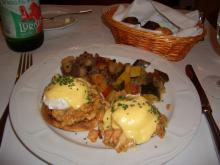 CRAB BENEDICT