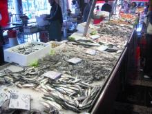 ヴェネツィア魚市場･活きのよい魚