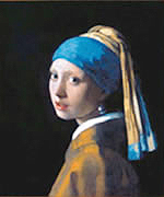 青いターバンの少女