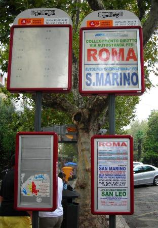 Bus Stop of Rimini