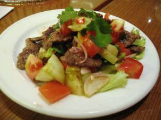 Yum Neua Yang grilled beef salad