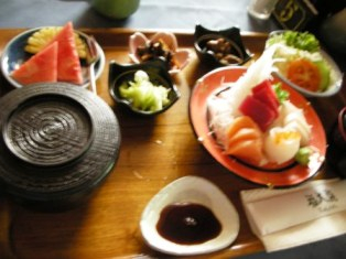 刺身定食