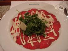 牛肉のカルパッチョ（前菜）