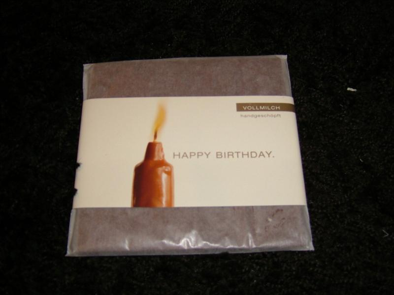 誕生日チョコ