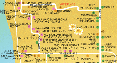 H.I.S.バリ島支店 ～バリフリークへの道～-地図