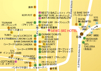 H.I.S.バリ島支店 ～バリフリークへの道～-地図