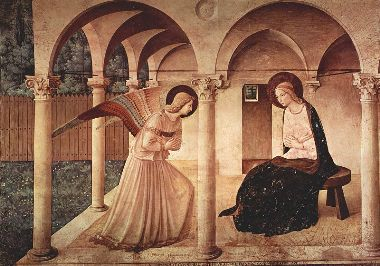 H.I.S.イタリア支店　♪カプチーノ天国♪-Beato Angelico Annunciazione