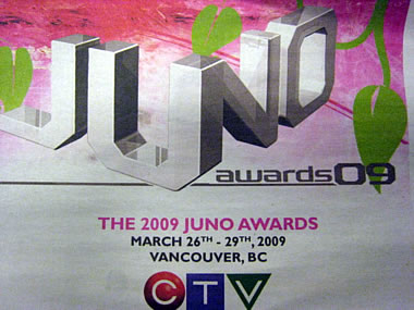 H.I.S.バンクーバー支店-Juno Award 2009