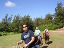 H.I.S. ホノルル支店 ☆ LeaLeaブログ　　　　　　　　　　　　　　　　　　　　　　　ハワイのコネタ♪-horseback riding 20