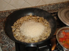H.I.S.イタリア支店　♪カプチーノ天国♪-RISOTTO AI FUNGHI 3
