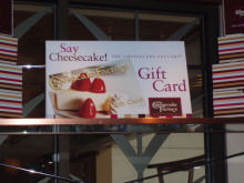 H.I.S. ホノルル支店 ☆ LeaLeaブログ　　　　　　　　　　　　　　　　　　　　　　　ハワイのコネタ♪-CheeseCake Gift Card