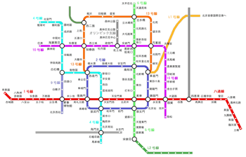 今日の北京-MAP
