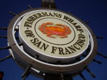 H.I.S. サンフランシスコ支店　-フィッシャーマンズワーフの蟹マーク