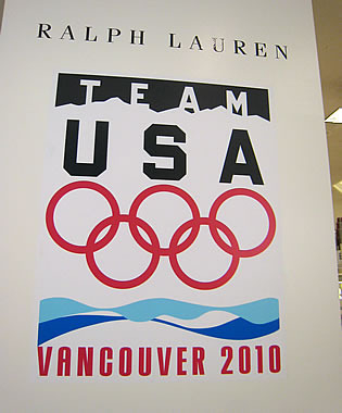 H.I.S.バンクーバー支店-USAオリンピックユニフォーム