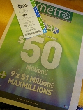 H.I.S.バンクーバー支店-lotto max 4