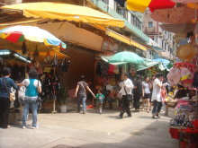 H.I.S香港支店の日記-WANCHAI MARCKET 1