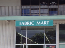 H.I.S. ホノルル支店 ☆ LeaLeaブログ　　　　　　　　　　　　　　　　　　　　　　　ハワイのコネタ♪-Fabric Mart