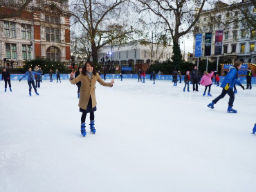 H.I.S.ロンドン雑学講座-ice skate