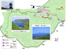 “自然を楽しむ”エコなブログ-桃岩知床コースmap