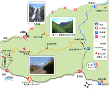 “自然を楽しむ”エコなブログ-礼文林道コースmap