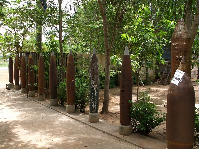 カンボジア観光ブログ 初めての地雷博物館
