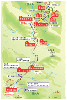 “自然を楽しむ”エコなブログ-縄文杉map