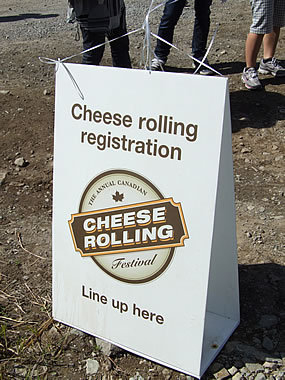 Ｈ．Ｉ．Ｓ．　バンクーバー支店-Cheese Rolling Festival