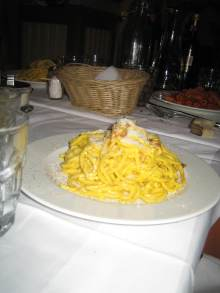 H.I.S.イタリア支店　♪カプチーノ天国♪-CARBONARA