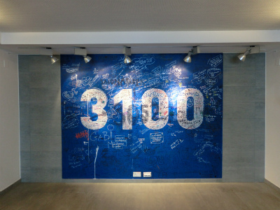 3100m