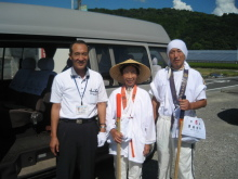 車椅子　お遍路